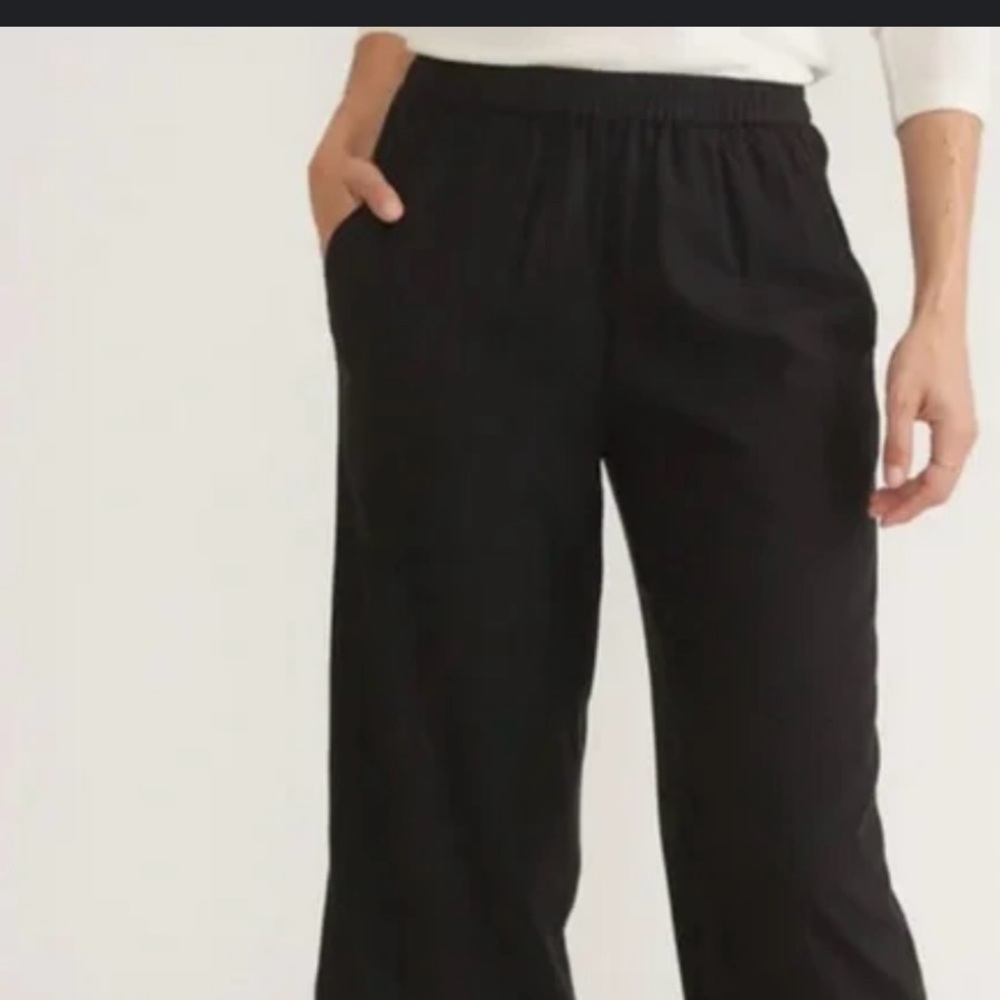Marine Layer Allison cropped wide leg pant sz xl